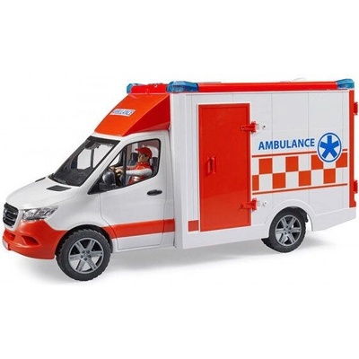 Bruder 2676 MB Sprinter Sanitka s figurkou – Zboží Mobilmania