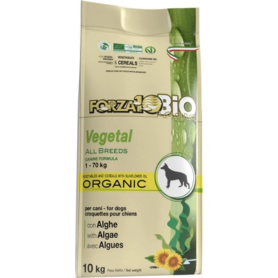 Forza10 Bio All Breeds Vegetal s mořskými řasami Krokety 10 kg