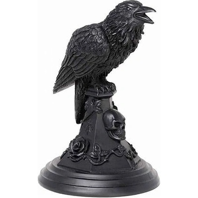 Alchemy Gothic Svícen Poeův havran