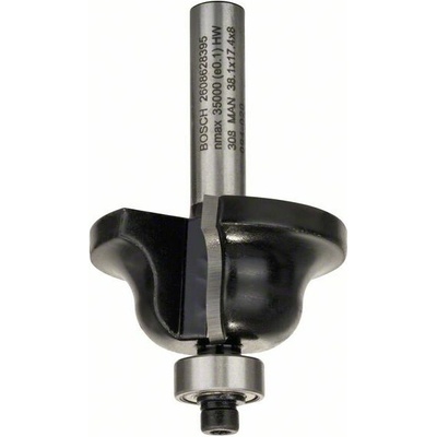 BOSCH Profilová fréza B 8 mm, R1 6,3 mm, B 12,7 mm, L 17 mm, G 61 mm 2608628395