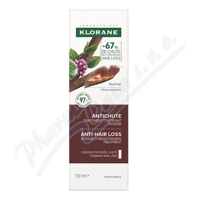 KLORANE SÉRUM s chinínom intenzívna starostlivosť proti vypadávaniu vlasov 1x100 ml Pierre Fabre Dermo-cosmétique