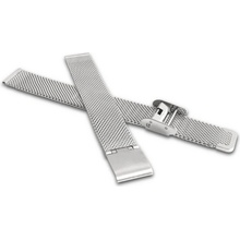 Minet Stříbrný kovový tah mesh band Silver MPSNS16