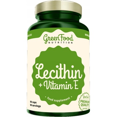 GreenFood Nutrition Lecithin + Vitamin E 90 kapsúl
