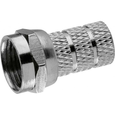 EMOS Konektor F vidlice pro koax 3C2V, 10ks 1807100300