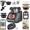 SilverCrest LIDLOMIX 2025 Wi-Fi SMART 1200 SMC 1200 W strieborný/sivý