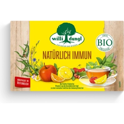 Willi Dungl Bio čaj pro přirozenou imunitu 40 g