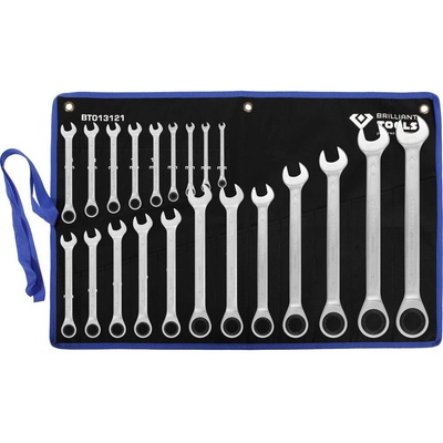 Brilliant Tools súprava očkových račňových kľúčov 8 - 53 mm BT013121