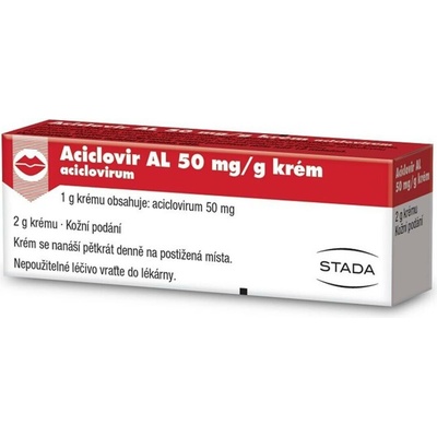 ACICLOVIR AL DRM 50MG/G CRM 2G – Hledejceny.cz