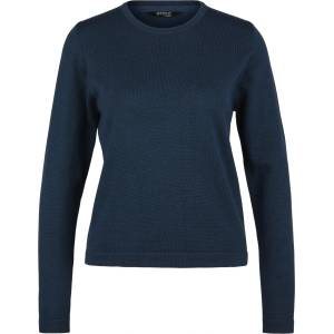Stoic Дамски вълнен пуловер Stoic Women's MerinoKnit MMXX. Kniva II Sweater Merino jumper - Dark Navy / Melange (105-6624-0314)