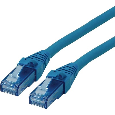 Roline 21.15.2741 RJ45 CAT 6A U/UTP 1m modrý