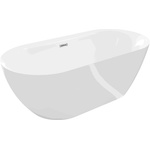 Mexen Roxy 170x80 cm white/chrome (51201708000-01)