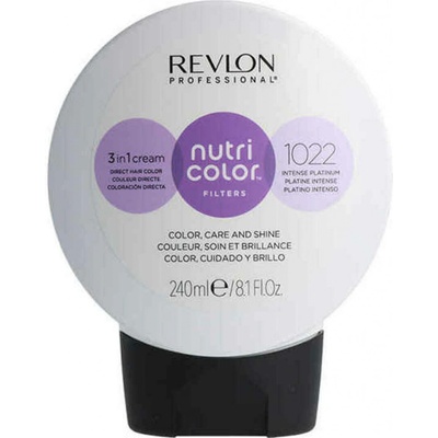 Revlon Nutri Color Filters Barevná maska na vlasy 1022 Intense Platinum 240 ml