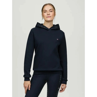 Mikina Tommy Hilfiger Laurens Rhinestone dámská desert sky – Zboží Dáma