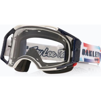 Oakley Велосипедна маска Oakley Airbrake MTB Troy Lee Designs ice white/clear