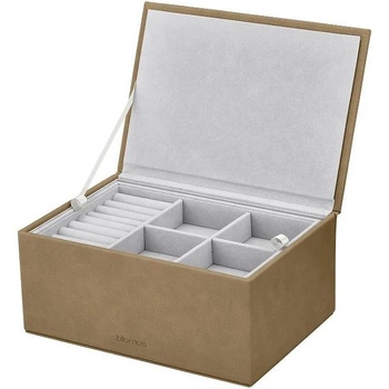 Blomus (Германия) Кутия за бижута blomus sahla в кафяв цвят - размер l (blomus 68324)
