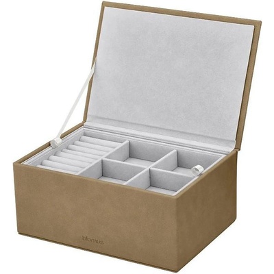 Blomus (Германия) Кутия за бижута blomus sahla в кафяв цвят - размер l (blomus 68324)