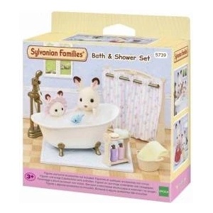 EPOCH Bathroom set with bathtub and shower