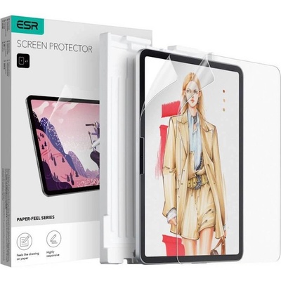ESR Paper Feel Screen Protector Set - комплект 2 броя качествено защитно покритие (подходящо за рисуване) за дисплея на iPad Pro 13 (2024)