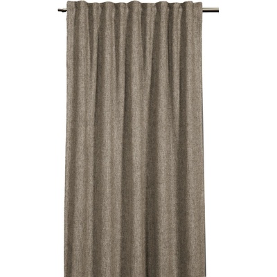 Sehlbach Záves so skrytými pútkami, Dimout fleece, hnedý, 175 x 130 cm
