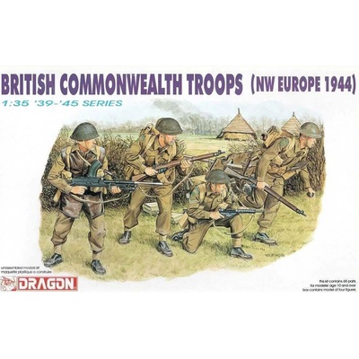Dragon British Commonwealth Troops NW Europe 1944 1:35