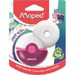 Maped Ластик с пластмасова капачка и пълнител, MAPED "Zenoa", смесени цветове 133200 (133200)