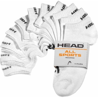 Head ponožky Elements Sneaker Socks 11-Pack White