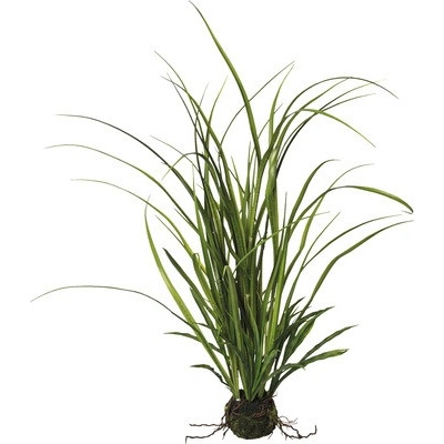 Umelá rastlina lúčna tráva s balom 53 cm