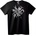 NOONEBRAND Тениска Петокрак Слънце - 5XL, Black