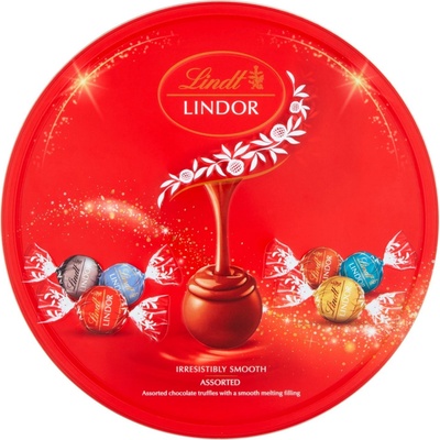 Lindt Lindor plechová dóza 450g – Hledejceny.cz