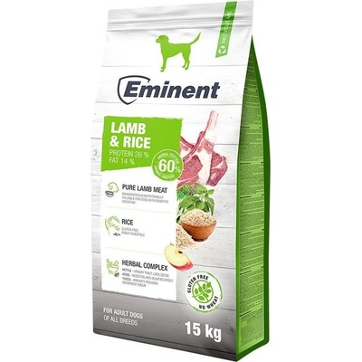 Eminent Lamb & Rice 26/14 2 x 15 kg