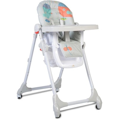 Cangaroo Детски стол за хранене Kimchi сив (3800146239817)