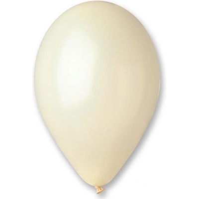 Gemar Latexové balóniky GM110 metalická ivory 30cm