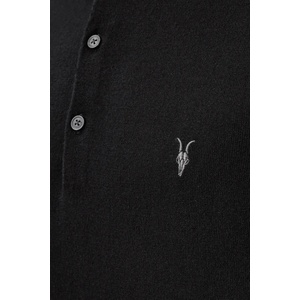 AllSaints тениска с яка мъжка от вълна MODE (M086KB) - answear - 214,95 лв