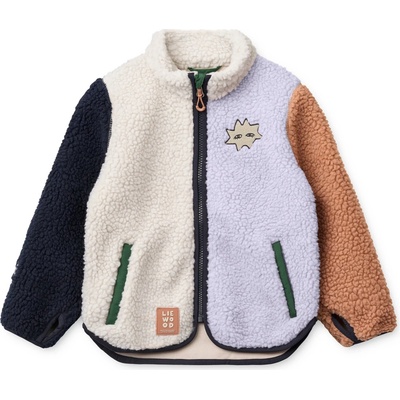 LIEWOOD Детско поларено яке LIEWOOD Kid's Nolan Pile Jacket Fleece jacket - Mood Multi Mix - размер 98 (EU) (703-6690-1414)
