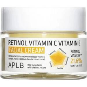 APLB Retinol Vitamin C Vitamin E Facial Cream - Хидратиращ крем с ретинол, витамин C и витамин E 55мл