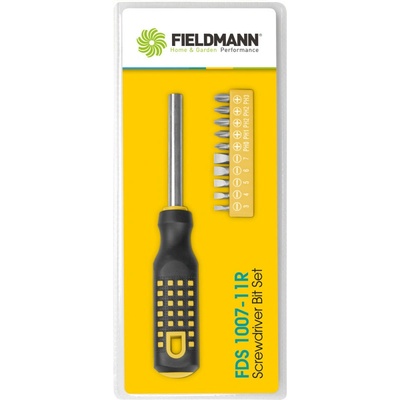 FDS 1007-11R Skrutkovač + bity FIELDMANN (FDS 1007-11R)