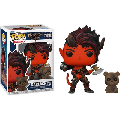 Funko Pop! 1018 Baldurs Gate Karlach With Clive