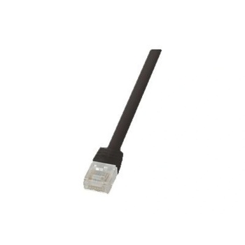 LogiLink SlimLine - patch cable - 25 cm - black (CF2013U) (CF2013U) (CF2013U)