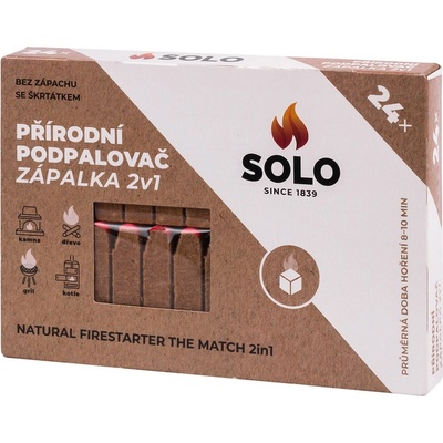 Solo Zápalka 2v1 24 ks