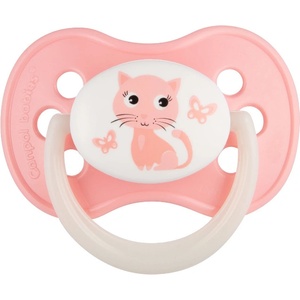 Canpol babies Каучукова залъгалка Canpol - Animals, 6-18 m, Розова (22/594_pin1)