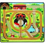 Melissa & Doug - Килимче за игра - Влакова композиция (19554)