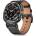 Tech-Protect Кожена Каишка за Samsung Watch Ulltra 47 mm, Tech-Protect Delta Pro Leather Band, Черен (5906302376377)