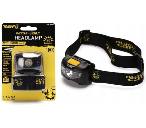 Black Cat Headlamp