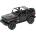 Kinsmart Метална количка Kinsmart - 2018 Jeep Wrangler Open Top, 1: 34, черна (53079)