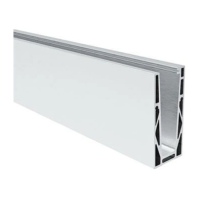 ECONOMY podlahový profil 0004 ECO pro naloženou montáž, 2500 mm, stříbrný elox