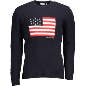 U. S. POLO Клубен пуловер за мъже us polo, Цвят Синьо (62917-53280_blu_179)