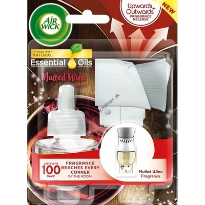 Air Wick elektronicky strojček + náplň varené víno Mulled wine 19 ml