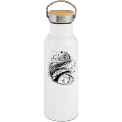 123TRIKO termoska Symfonie zkreslení, černý tisk 500 ml