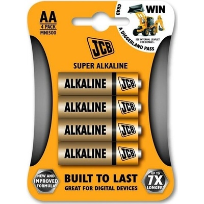 JCB SUPER LR06 AA 4 ks JCB-LR06-4B