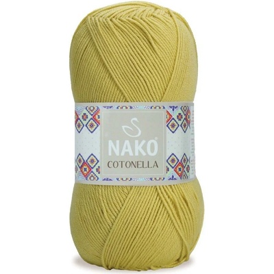 Nako Cotonella 13933 slámová žlutá